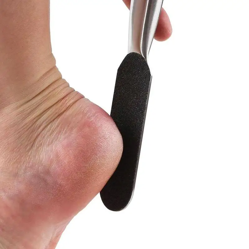 11 шт./компл. педикюр уход за ногами с металлической ручкой и рашпиль ткань для ног