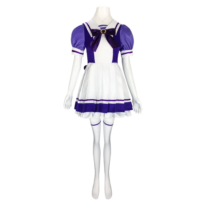 

Pretty Derby Cosplay Toukai Teiou School Uniform Special Week Costume Silence Suzuka Cosplay Maru Zensky Silence Suzuka JK Dress
