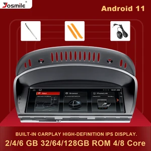 8 core 128gb android 11 car radio multimedia player for bmw series 53 e60 e61 e62 e63 e90 e91 cic ccc gps navigation head unit free global shipping
