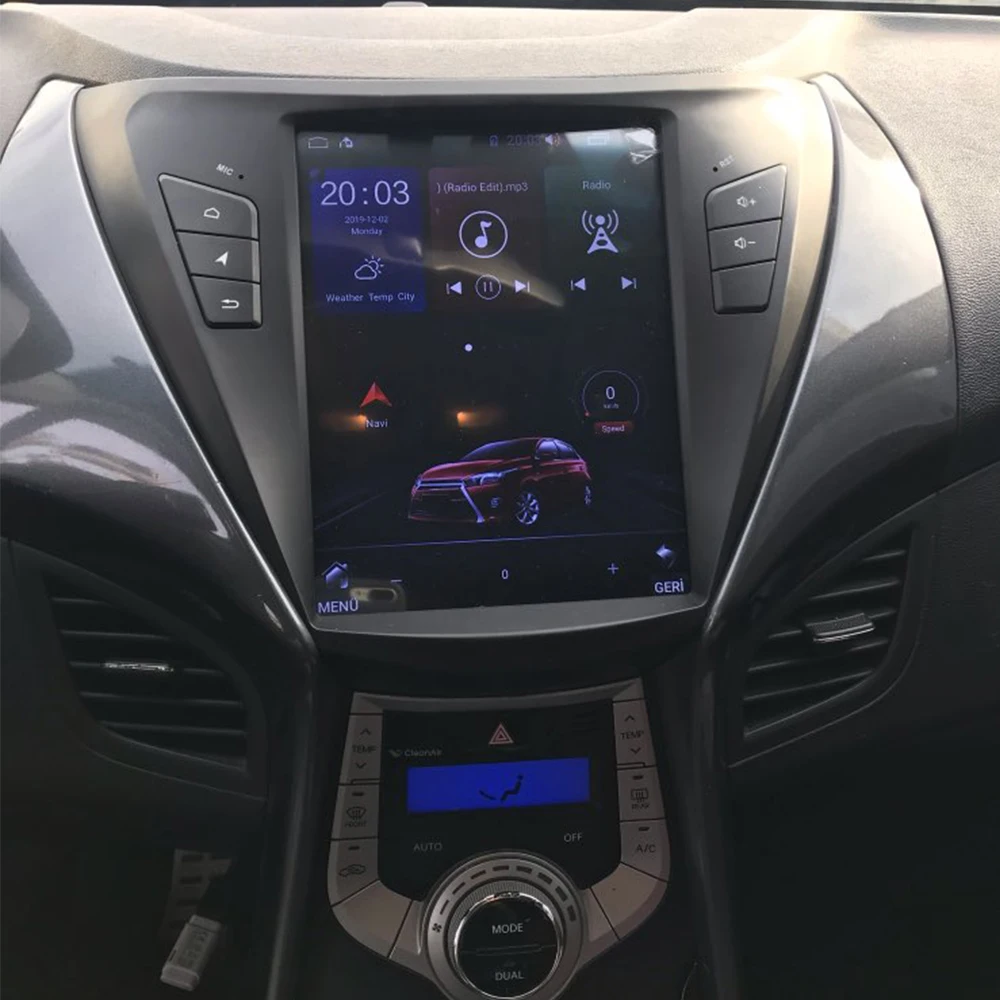 Автомобильный мультимедийный плеер стерео GPS радио навигация Android экран для Hyundai