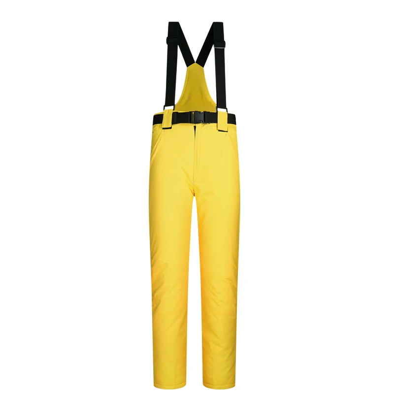 SLM Yellow Новинка, лыжная куртка, лыжные штаны для женщин, ветрозащитный водонепроницаемый теплый зимний лыжный костюм, одежда для спорта на открытом воздухе, катания на лыжах, сноуборде - Цвет: SLM Yellow