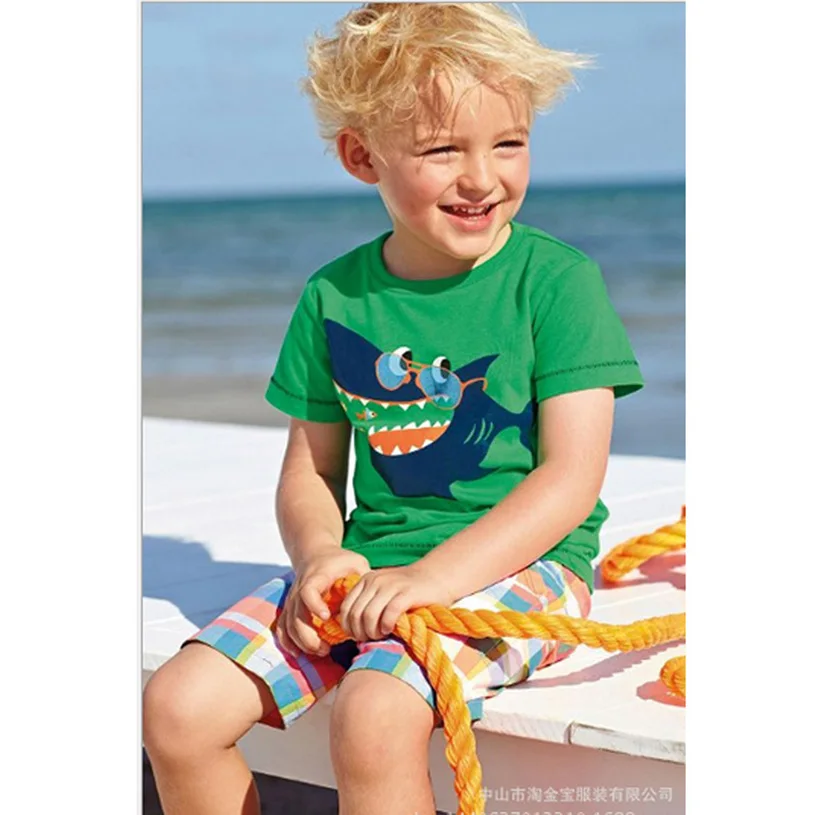 

2021 Boys T-shirts Kids Brand Cartoon kids T-Shirt Summer Baby Boy Clothes Cute long Sleeve Boys T-shirts Character Kid Shirt