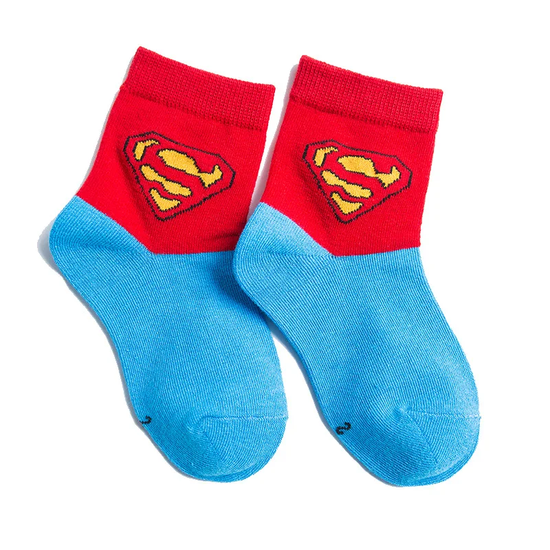 5 пар детских носков для маленьких мальчиков зимние носки детские с мультяшными