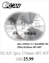 XCAN 1 шт. Диаметр 250-300 мм 28/40/60/80T циркулярная пила по дереву лезвие mulitpurpose TCT твердосплавный пильный диск