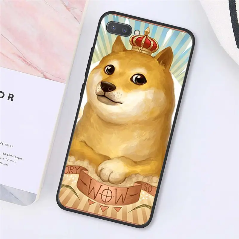 Yinuoda Doge Meme Kabosu Cute funny Phone Case for Huawei Honor 8A 8X 9 10 20 Lite 7A 5A 7C 10i 9X Pro 8C Play | Мобильные телефоны