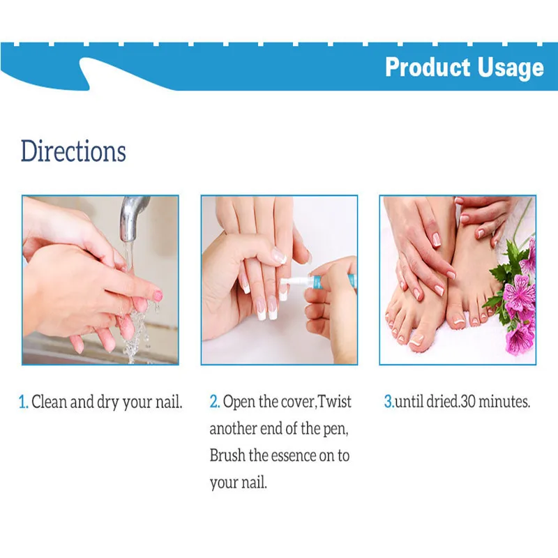 4 мл ручка для лечения грибка ногтей противогрибковые инфекции биологический