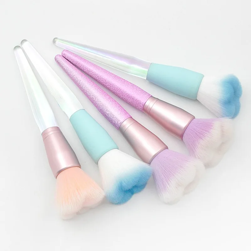 

Sculpting Brush Cute Cat Claw Paw Hair Multifunction Foundation Concealer Long Lasting Beauty Makeup Tools Powder Makeup Brush