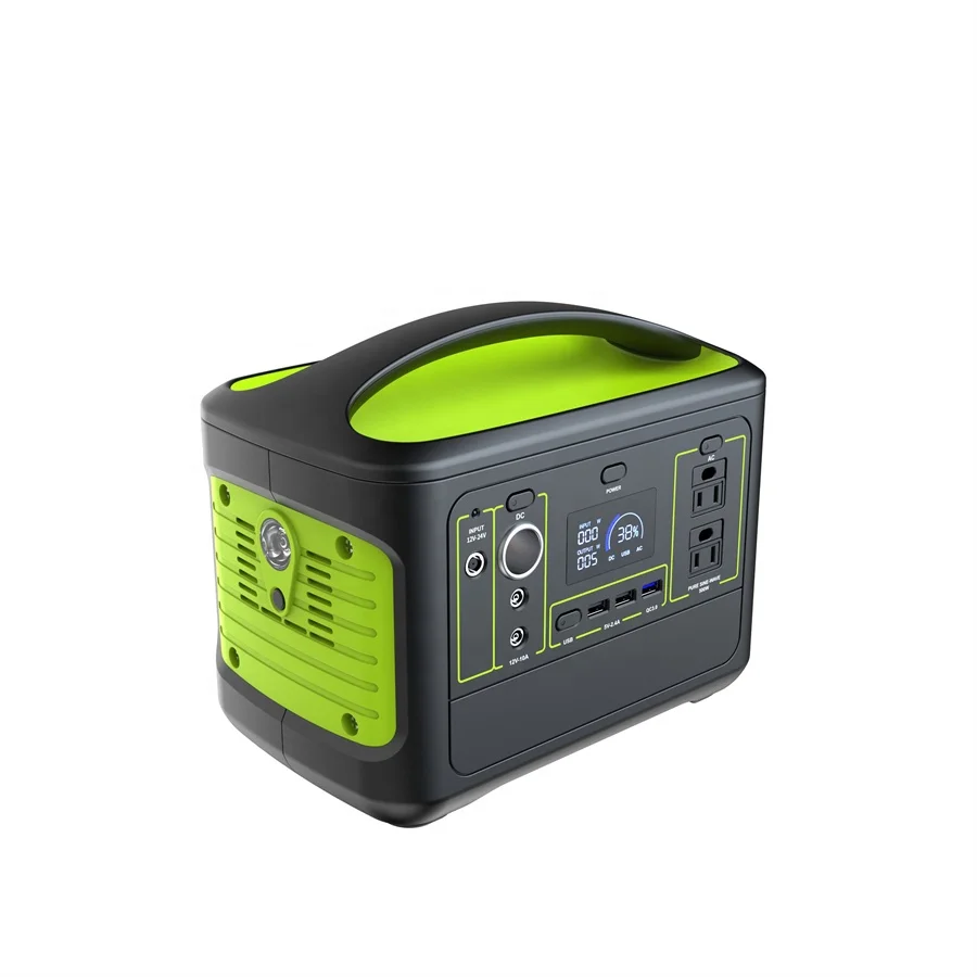 

LED Light Lithium Battery Charger 500Wh Portable Power generator Bank Station alternative energy generators