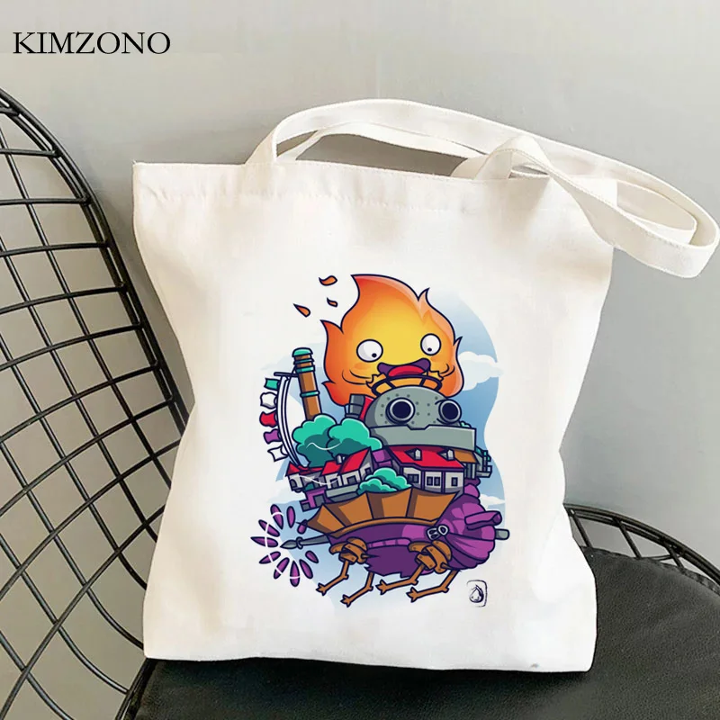 

Totoro shopping bag tote bolso shopper canvas jute bag handbag bag jute foldable shoping cabas