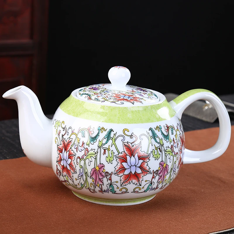 

Unique Personal Yixing Teapot Flower Creative Handmade Premium Ceramic Kettle Tea Pot Porcelain Chinese Bouilloire Tea Infuser