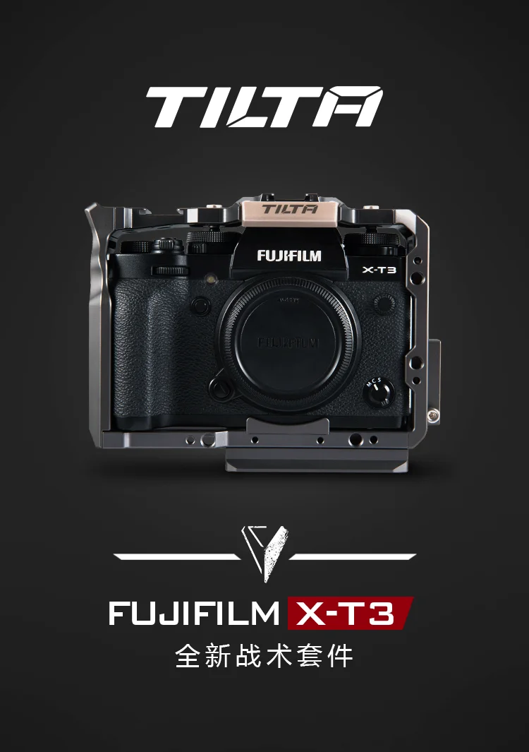 Tilta DSLR клетка для Fujifilm XT3 X T3 и X-T2 камера TA-T03-FCC-G полный клетка Верхняя ручка рукоятка Fujifilm xt3 клетка аксессуары