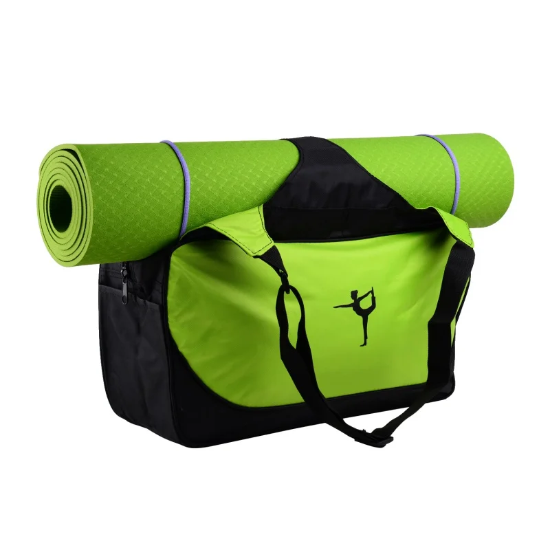 Waterproof Mutifunctional Nylon Outdoor Male Sport Bag Fitness Shoulder Gym Bag Training Female Yoga Duffel Bag Not Mat
