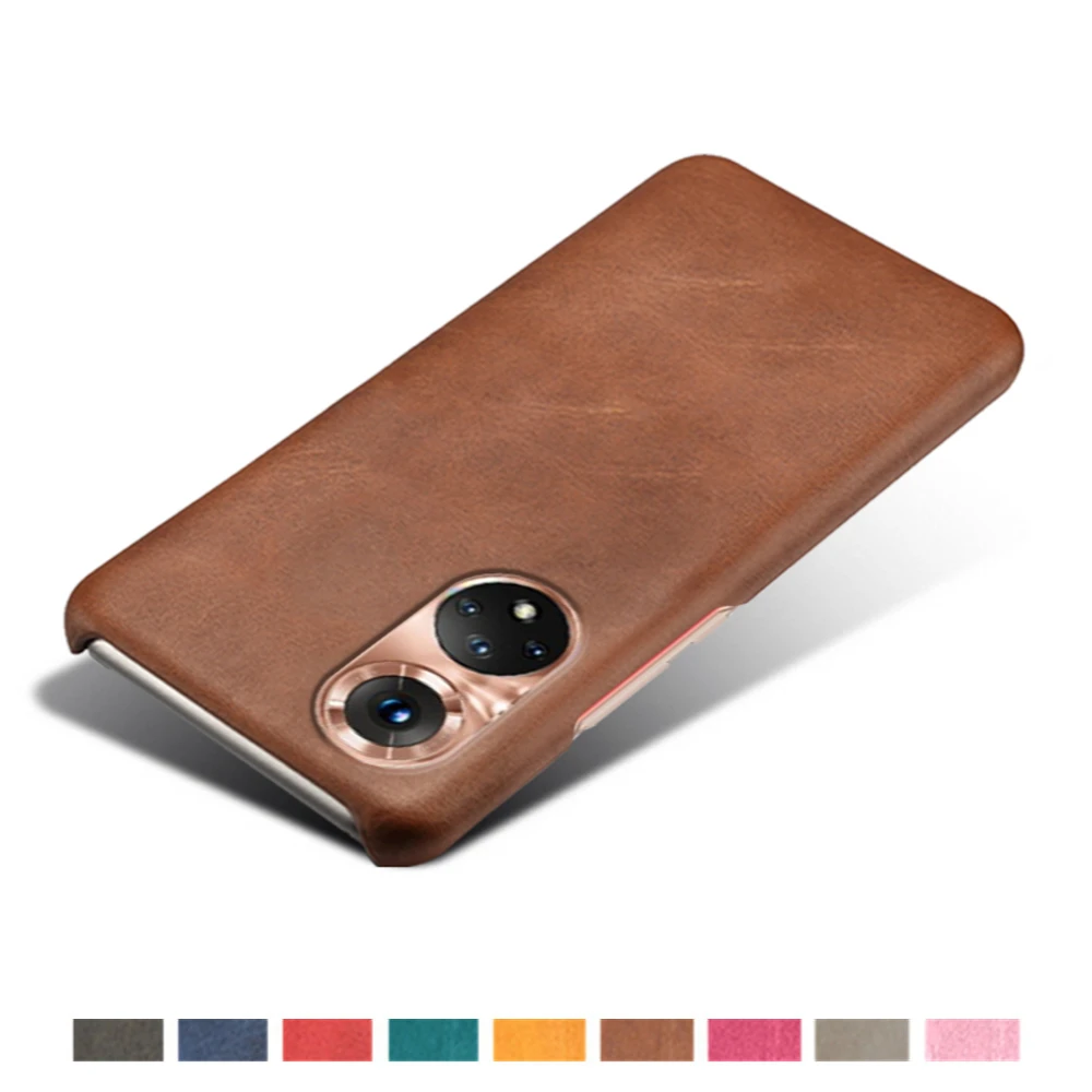 

Luxury Vegan PU Leather Cover For Huawei Honor 50 V40 5G 20 30 Lite Funda Wearable Slim Coque For Honor 30S V30 Pro 20S V20 Case