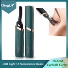 CkeyiN Электрический нагреваемый бигуди для ресниц USB Перезаряжаемый бигуди для ресниц Быстрое нагревание натуральные бигуди для ресниц долговечный макияж