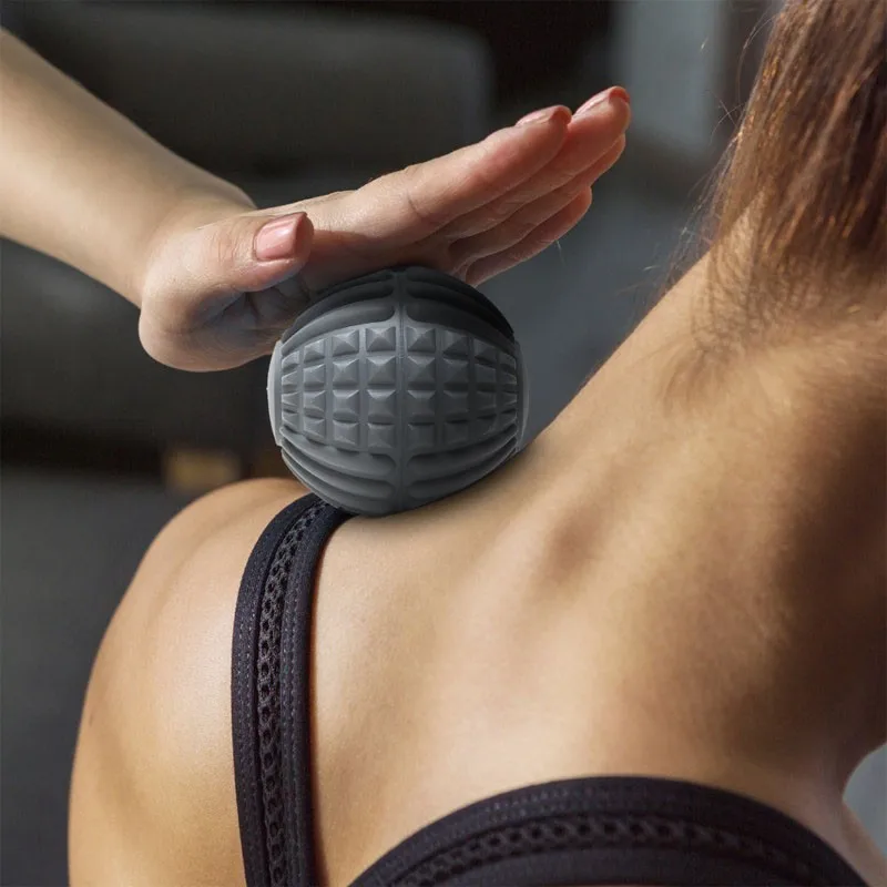 

12,5 см Профессиональный Массажный мяч EVA для тренировки баланса, расслабления мышц, здоровья, мячи для фитнеса, йоги, Миофасциальный сброс