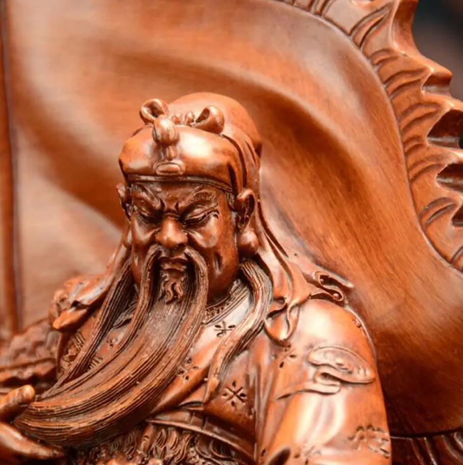 Медная Статуя YM Wu Cai Shen статуя Гуань Гун украшение Guan Yu товары для дома и офиса