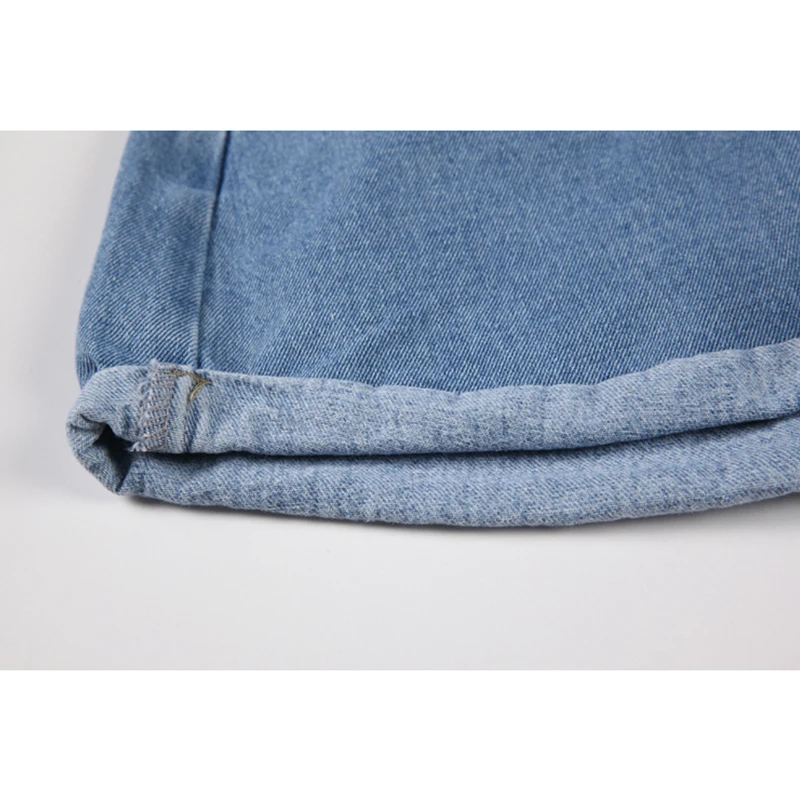 

2021 New Women's Casual Shorts Rompers Summer Streetwear High Waist Loose Fashion Wide-Leg Strap Jeans Jumpsuit Short Female