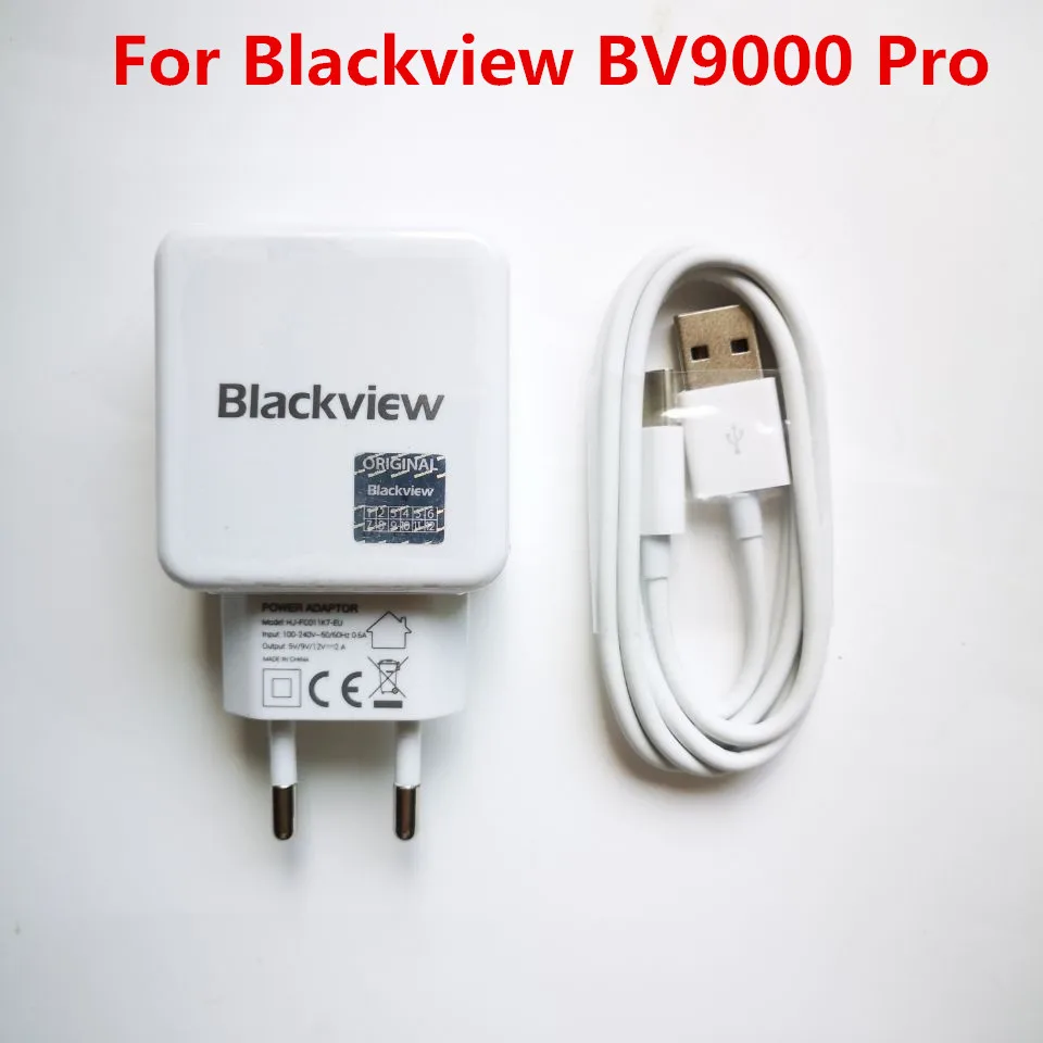 

Original Blackview BV9000 Charger with Tpye-C Usb Data cable 1M EU Europe Adapter Universal Port for Blackview BV9000 Pro