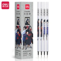 deli ink refill cute 60pcs naruto erasable pen refills japanese stationery writing accessories school supplies gel pen refill