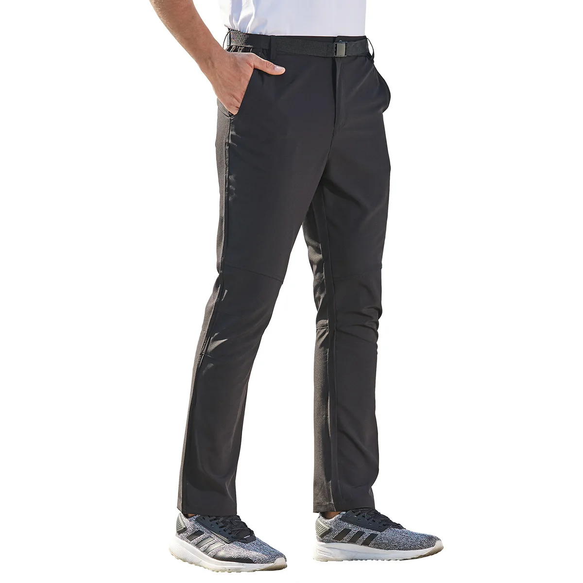 

2020 Men's Thin Trousers Men Trouser Pants For Male Casual Straight Breathable Mens Clothes Man Trouser