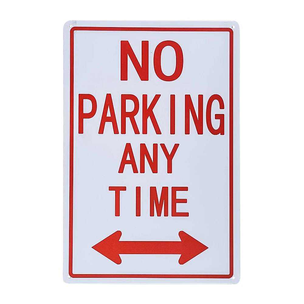 

No Parking Sign, No Parking Anytime Sign,Indoor/Outdoor Use, 8x12 Rust Free Metal UV Printed, Easy to Mount
