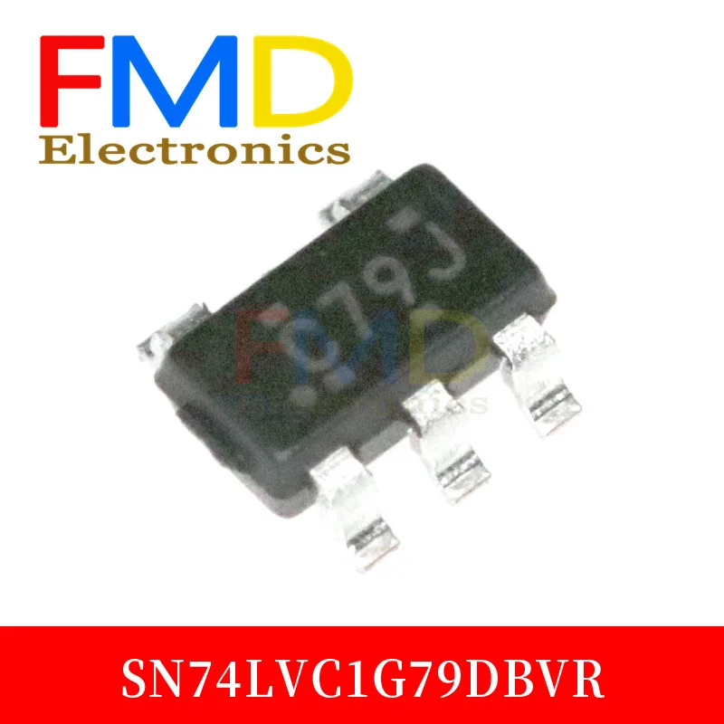 5 шт./лот новый агент SN74LVC1G79DBVR SOT23-5 патч один Класс D триггерный логический чип IC |