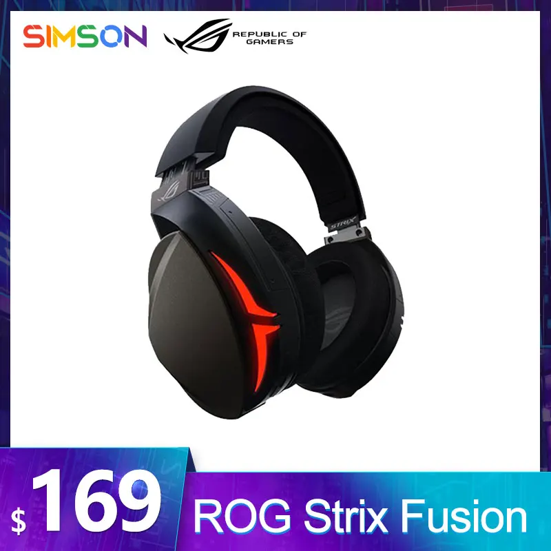 Игровая гарнитура ASUS ROG Strix Fusion 300 7 1 обеспечивает Захватывающий игровой звук