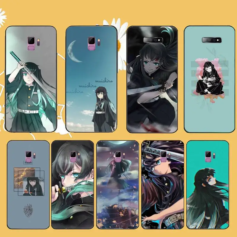 

Demon Slayer Tokitou Muichirou Phone Case For Samsung galaxy A S note 10 7 8 9 20 30 31 40 50 51 70 71 21 s ultra plus