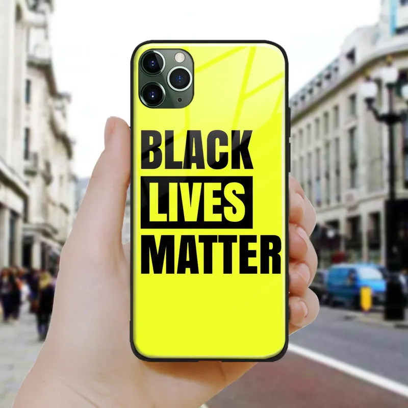 Justice for George Floyd Black lives matter soft silicone Phone Case Cover For iPhone SE 6s 7 8 Plus X XR XS 11 PRO 12 mini MAX | Мобильные