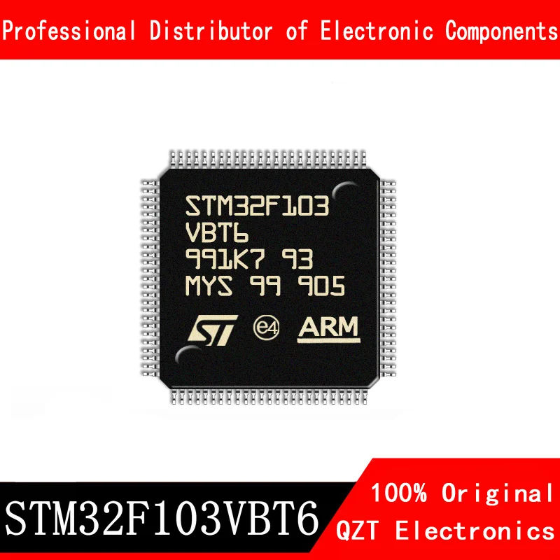 5pcs/lot new original STM32F103VBT6 STM32F103 LQFP100 microcontroller MCU In Stock