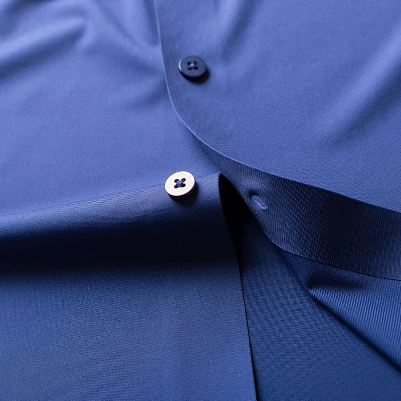 

Summer 2021 new men's plus size ice silk short sleeve shirt men's fat short sleeve shirt