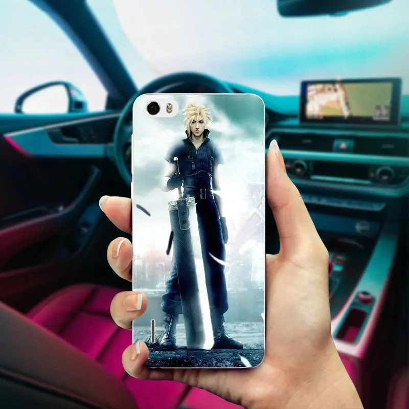 Мягкие чехлы для телефонов Huawei P20 P10 P9 P8 Lite Mate 10 Pro Y5 Y6 II Y7 Honor 6X 7X 9 Final Fantasy Noctis и Puppy XV