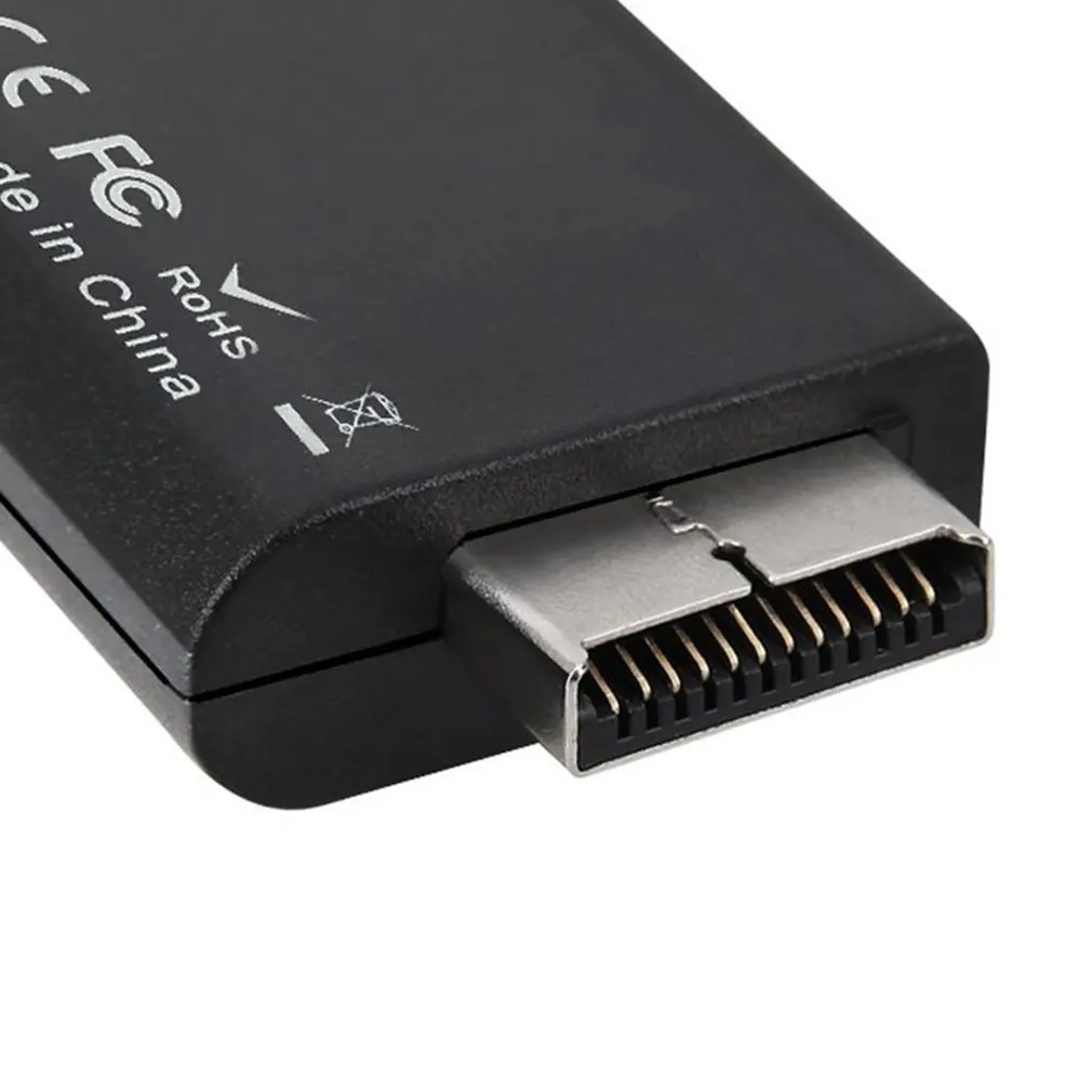 Для PS2 к HDMI видео конвертер адаптер с 3 5 мм аудио Выход для HDTV монитор|Запасные