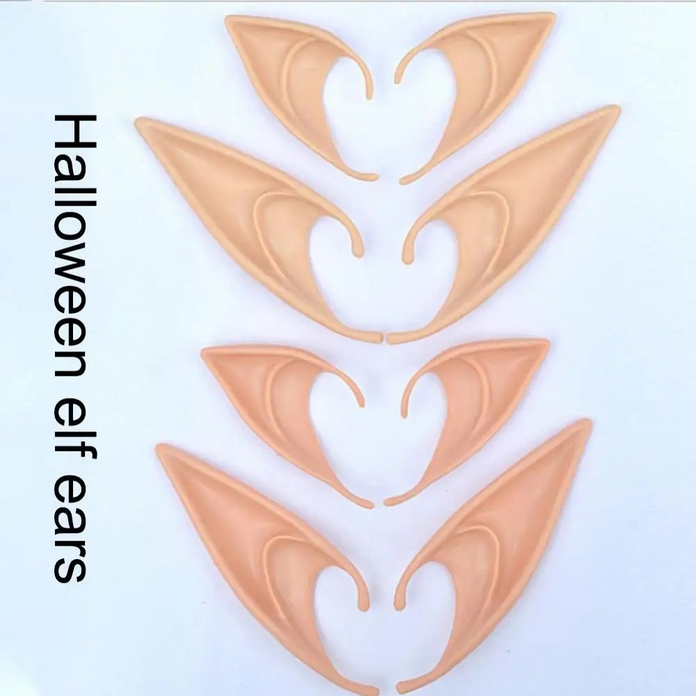

1 Pair Of Angels Dress Up Fairy Ears Fairy Tale Cosplay Accessories Halloween Holiday Party Fake Ears Props Artificial Ears