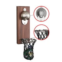 creative bottle opener basketball wall bottle opener wall mounted with magnetic beer opener gift kitchen tools