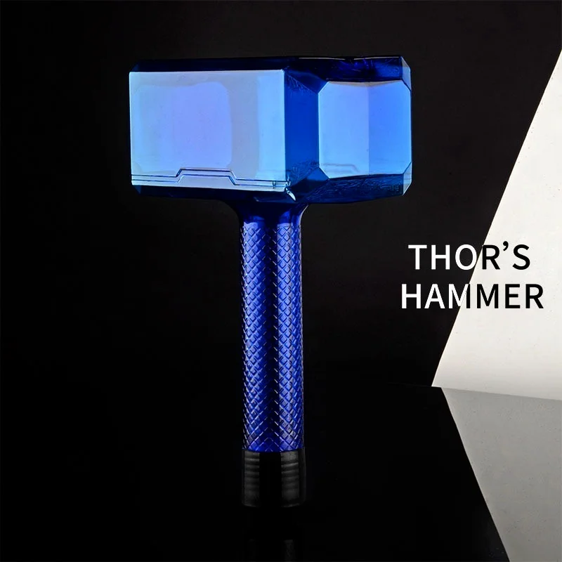 

Thor's Hammer Hammer Large Capacity Sports Water Bottle Solid Hammer Water Cup Plastic Cup Dumbbell Outdoor Large Space Cup