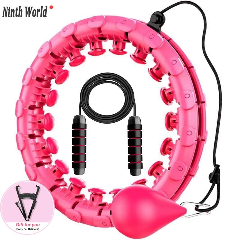 

Smart Sports Hoop Indoor Fitness Massage Supplies Yoga Equipment Ladies Thin Waist Adjustable Sports Weight Loss Ring Hulla Hoop
