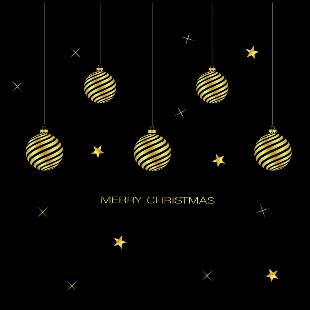 Настенная Наклейка украшение для комнаты 2019 Счастливого Рождества Золотая