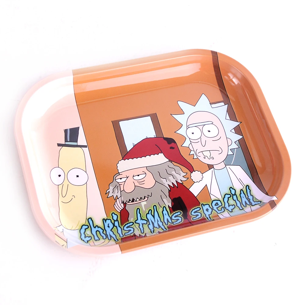 180*140 мм нержавеющая сталь табак ролл тарелка Ванильная пепельница для специй