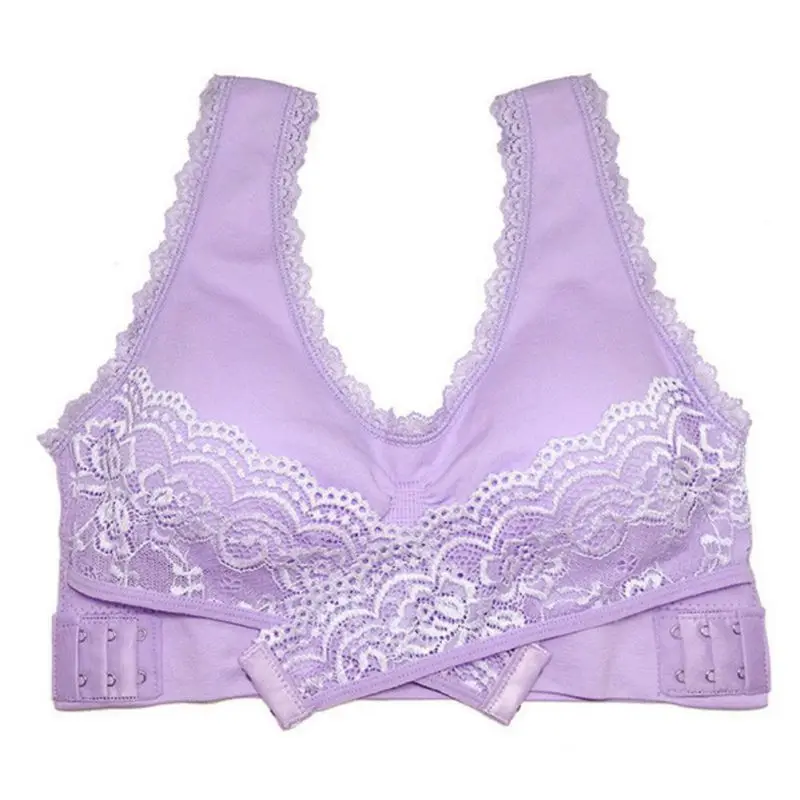 

Women Seamless Bra Push Up Vest Bra Female Underwear Soft Comfortable Wirefree Sleep Lace Bra
