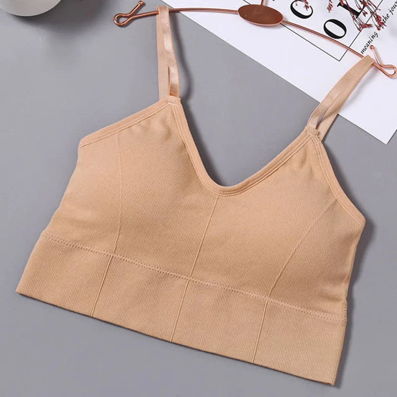 style3 apricot Сексуальные топы на бретелях для женщин, базовые Топы, уличная одежда, топ без рукавов, женский топ,белый лиф топ,бюстгалтер топ в бельевом стиле - Color: style3 apricot