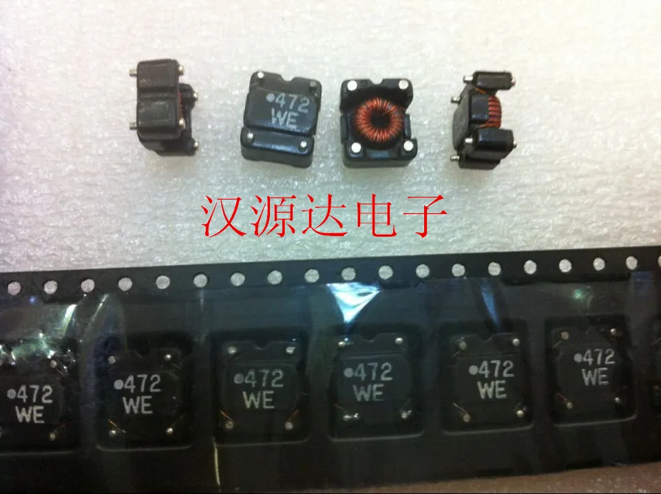 WE472 744272472 WE SL5 2X4 7 mH 80V 0.35A SMD общего режима индуктивности|Индукторы| |