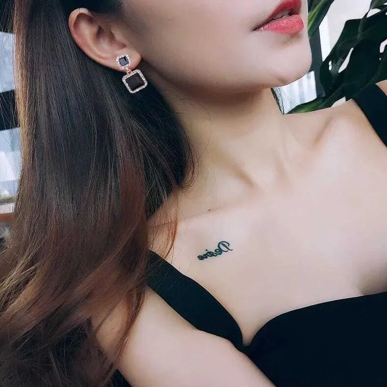 Женские квадратные серьги с черным камнем роскошные геометрические золотого