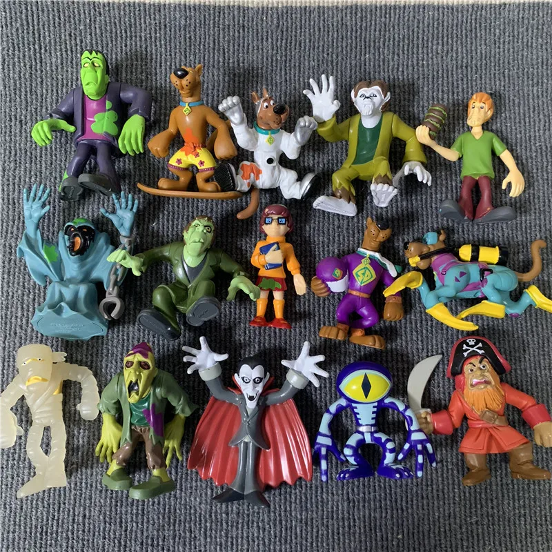 Scooby 2 5 дюймов Doo Mystery Mates команда привидений дракула вампир пират монстр призрак