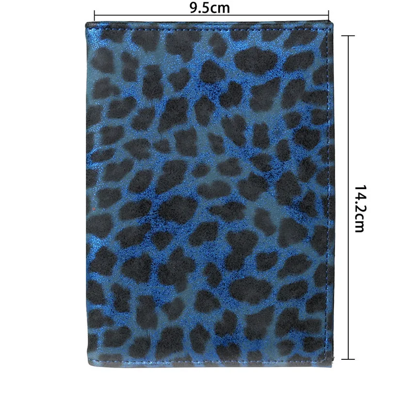 Визитная посылка держатель для паспорта протектор Леопардовый кошелек визитная