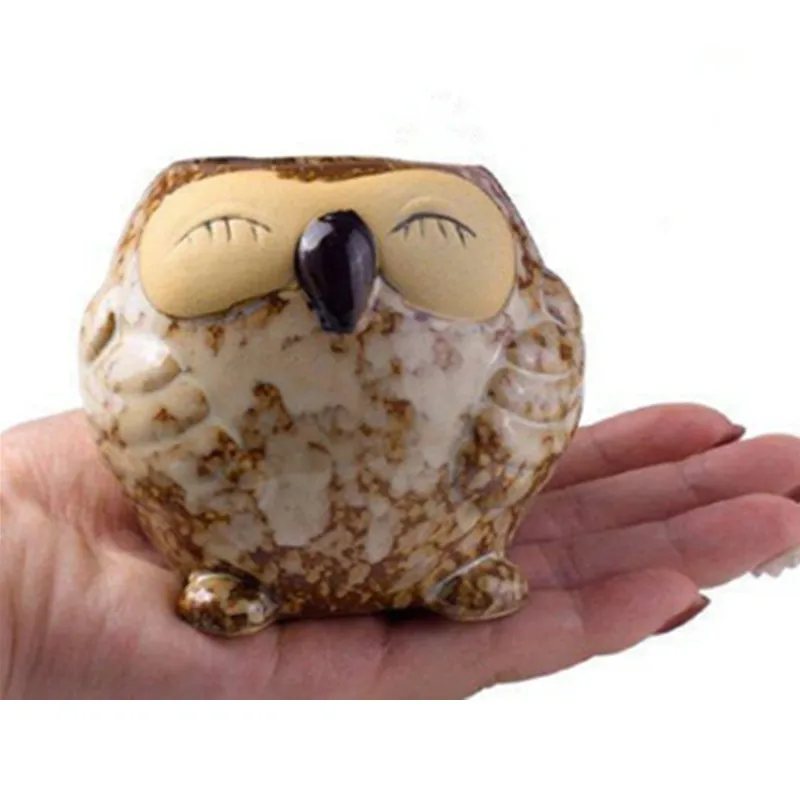 1 шт./компл. керамический цветочный горшок для суккулентов симпатичный