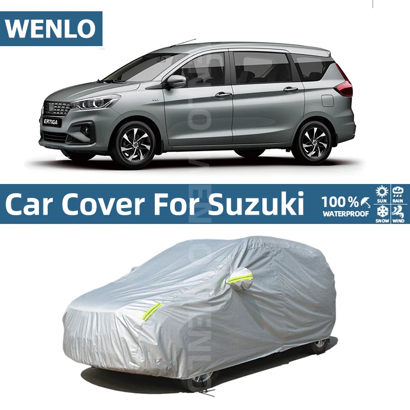 Водонепроницаемые чехлы для автомобиля защиты от УФ лучей пыли дождя снега Suzuki SX4