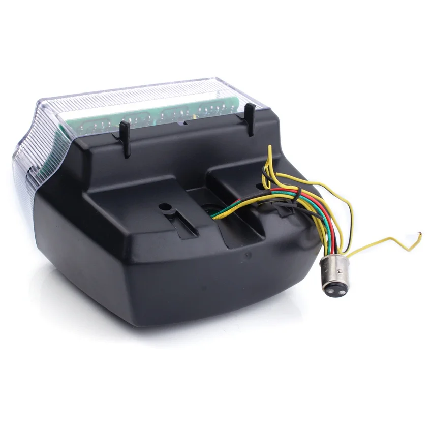 

LED Rear Brake Turn Signals Tail Light Integrated For BMW R100R 1992 1993 1994 1995 Clear