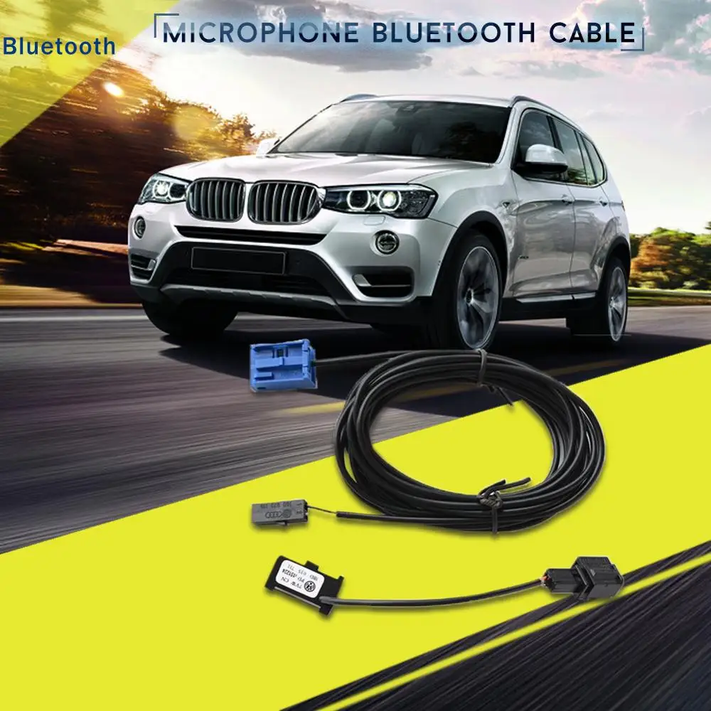 Автомобильный cd чейнджер микрофон микро телефон Bluetooth кабель адаптер для BMW E90 X1 с