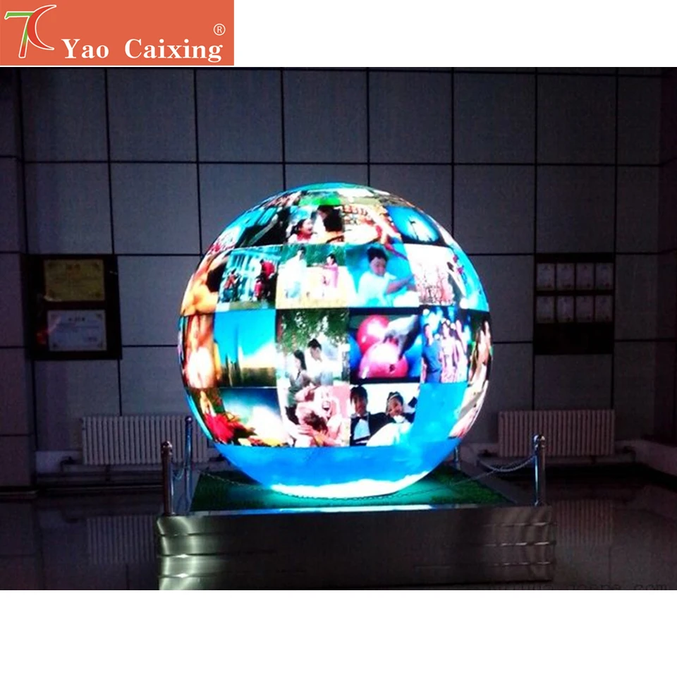 Усх сферических экран P3 P4 P6 Крытый полный Цвет Diy светодиодный дисплей в виде